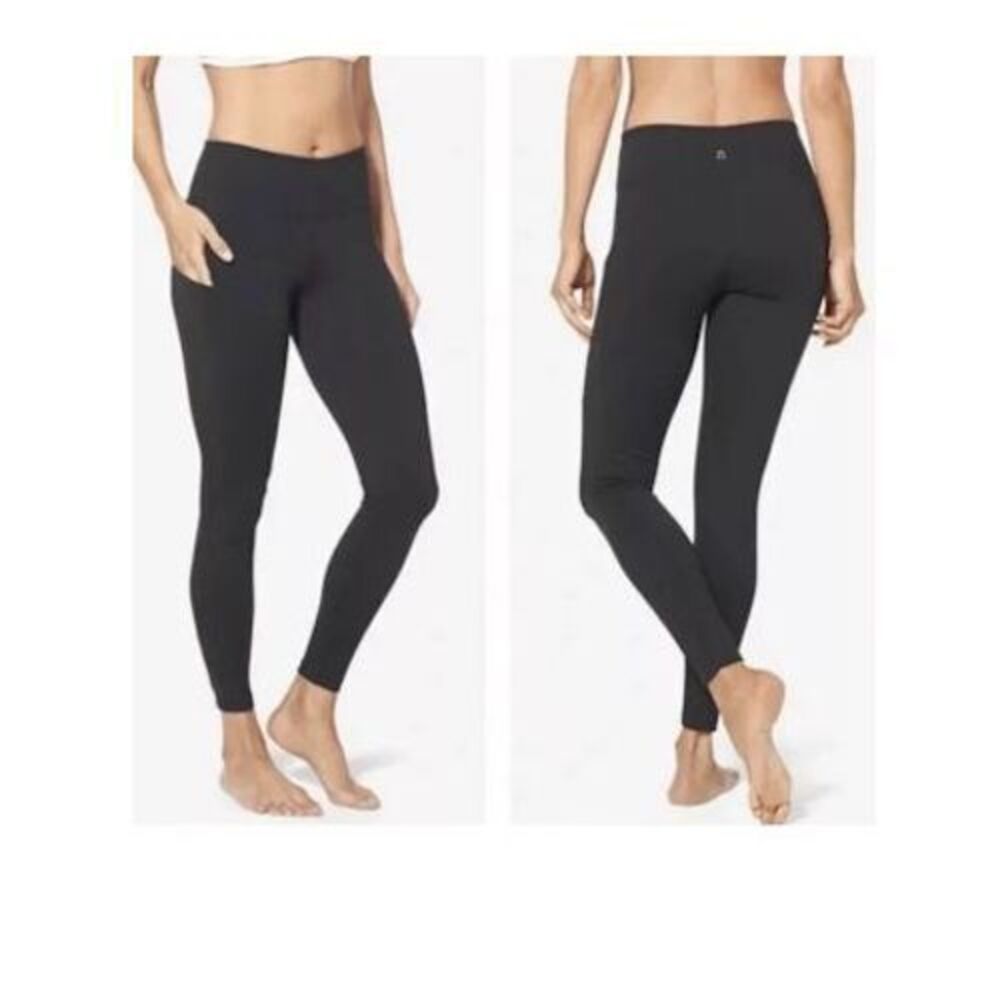 Women's Tommy John Go Anywhere Legging in‎ Black, Petite Small Black